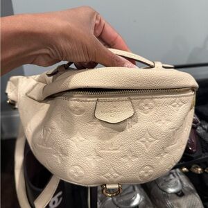 Louis Vuitton Cream Bum Bag